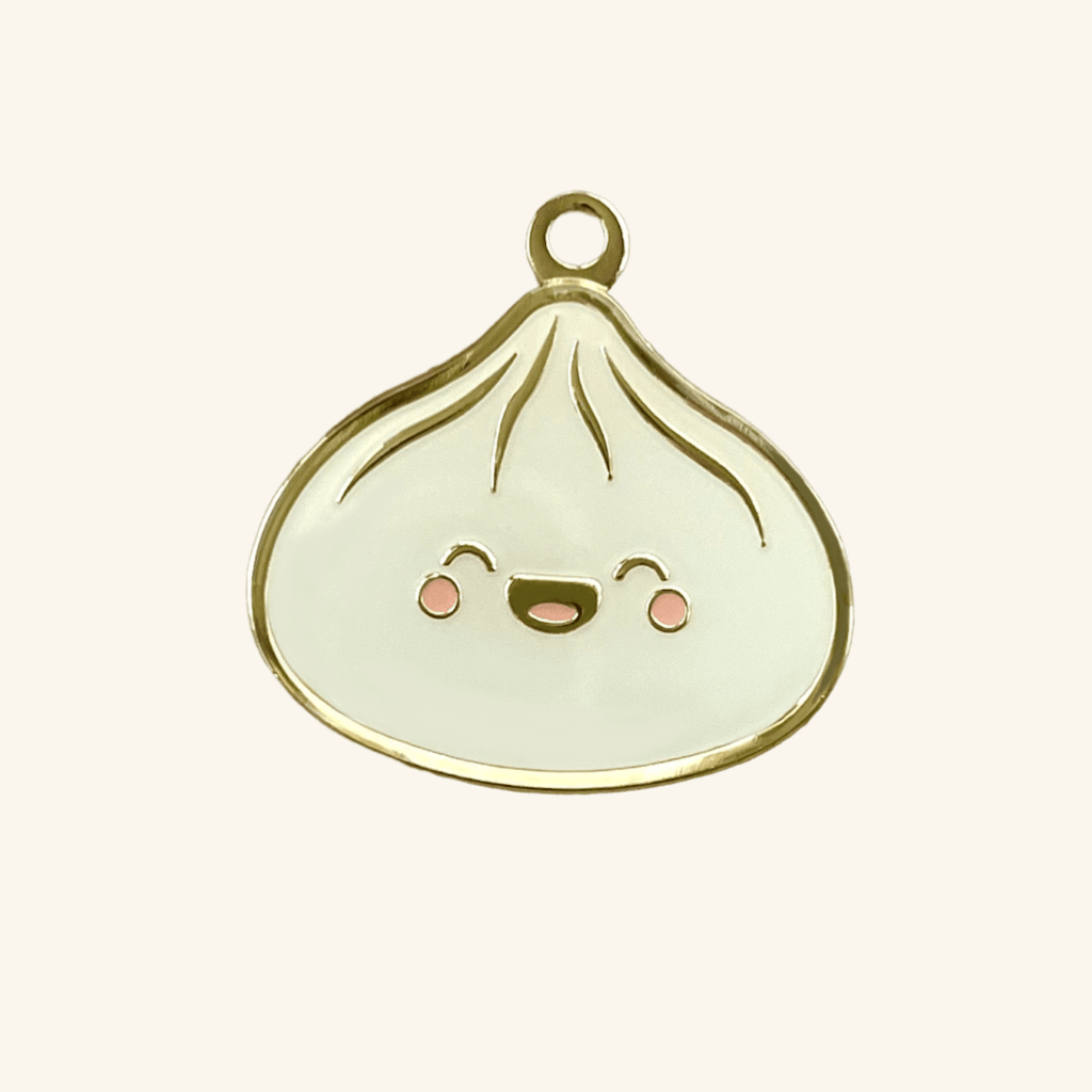 Dumpling Pet ID Tag - Dog.Dog.Cat.