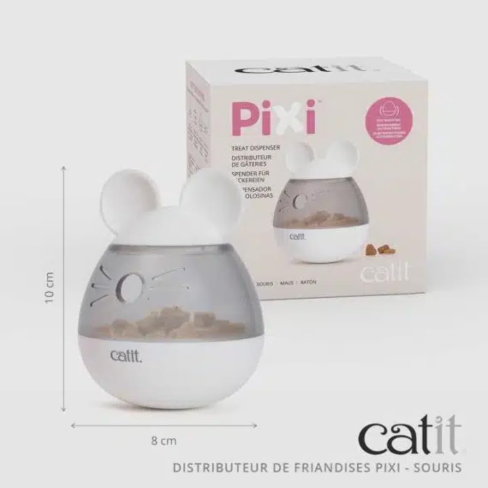 Catit Pixi Treat Dispensing Mouse Toy - Dog.Dog.Cat.