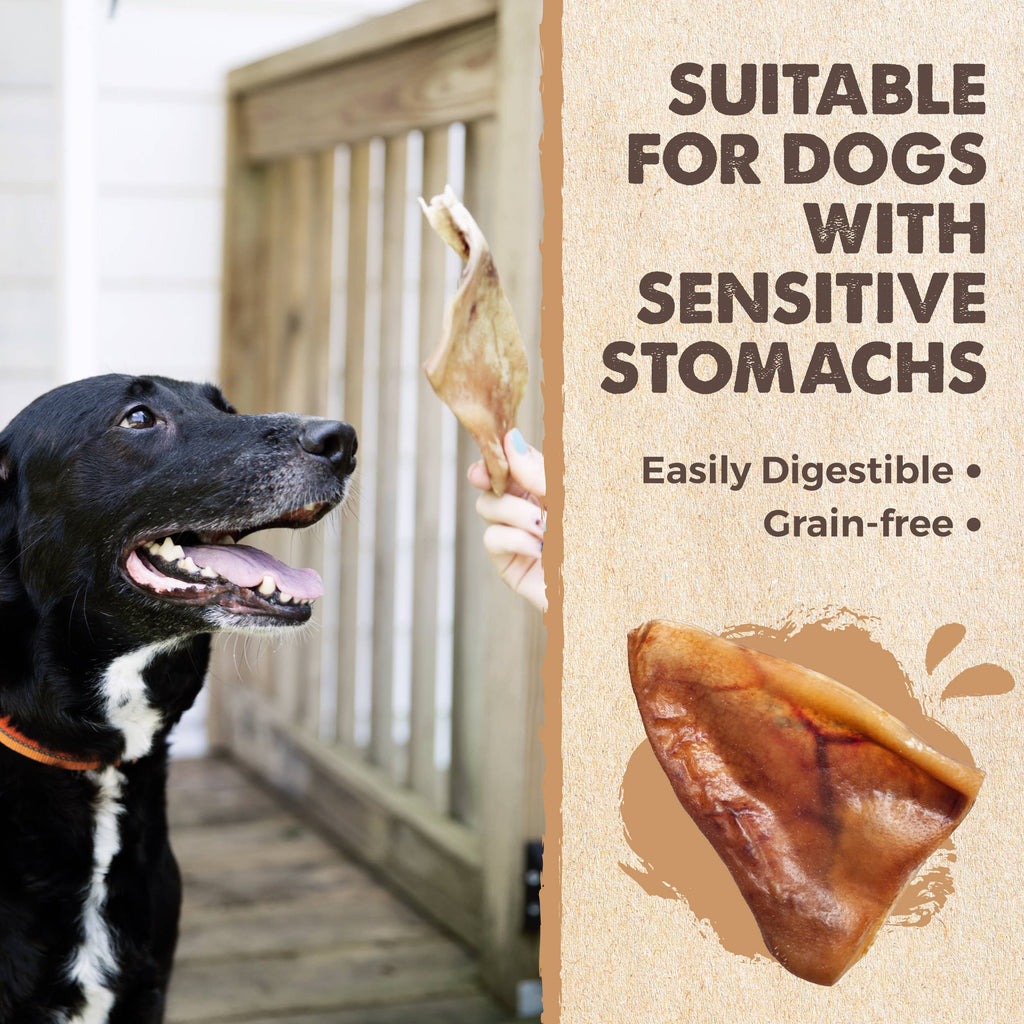 Naturals Half Pig Ears (Bulk Pack) - Dog.Dog.Cat.