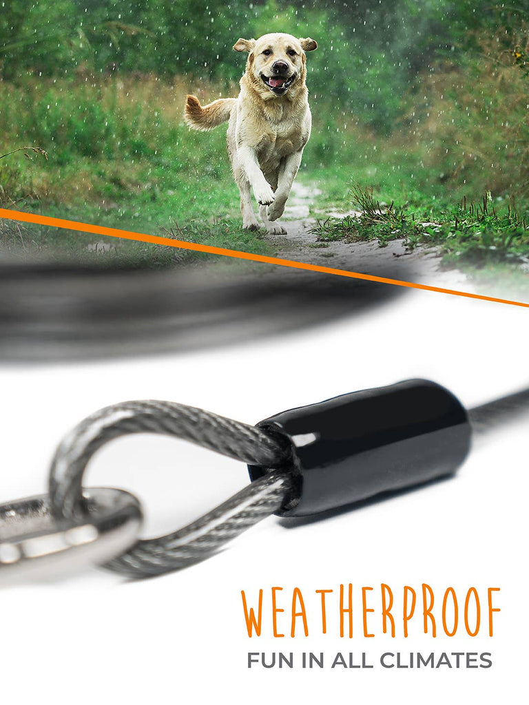 Mighty Paw - Tie Out Cable Leash 30' XL - Dog.Dog.Cat.