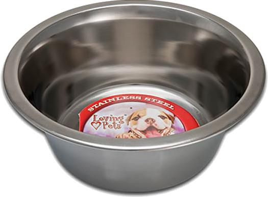 Loving Pet Standard Stainless Steel Dish Dog Bowls - Dog.Dog.Cat.