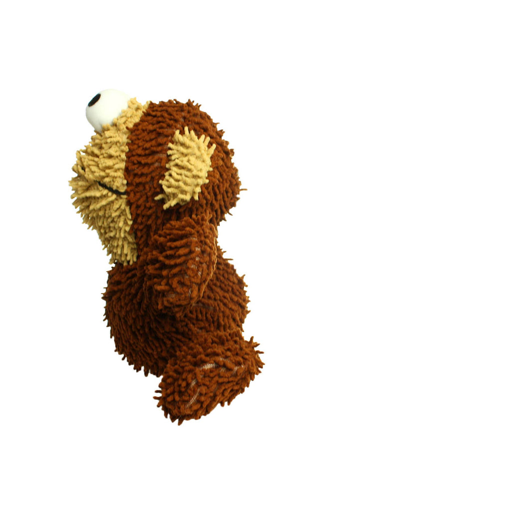 Tuffy Dog Toys - VIP Products - Mighty Microfiber Ball Monkey, Durable, Squeaky Dog Toy - Dog.Dog.Cat.