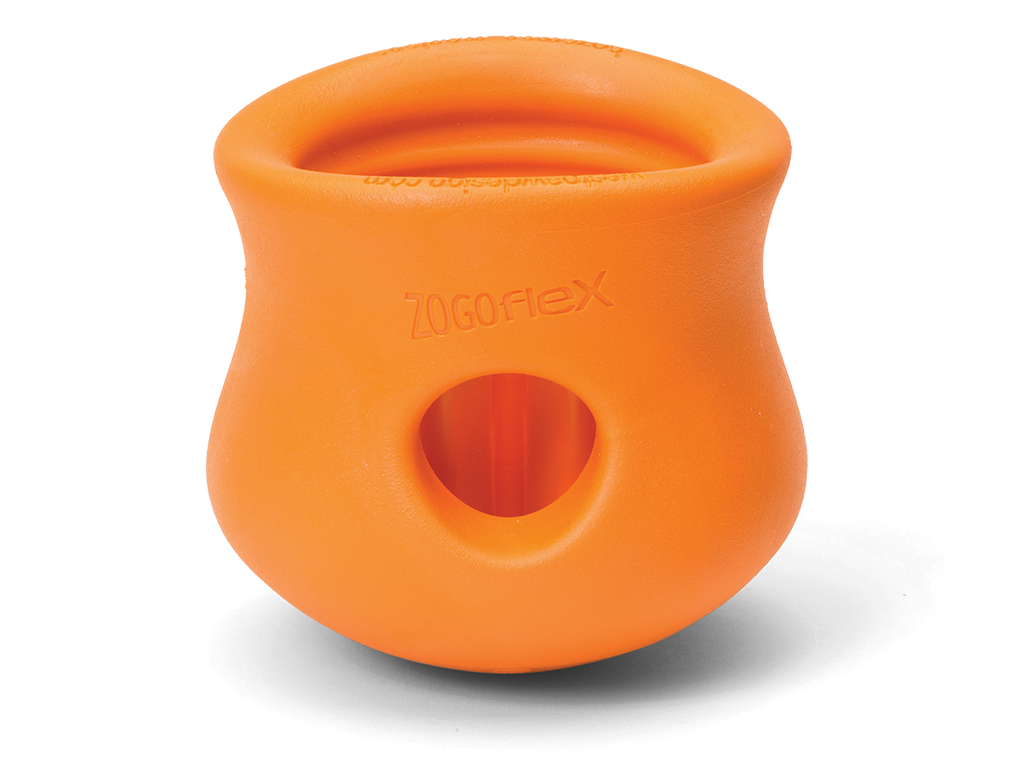 West Paw - Toppl® Puzzle Treat-Dispensing Slow Feeder Dog Toy - Dog.Dog.Cat.