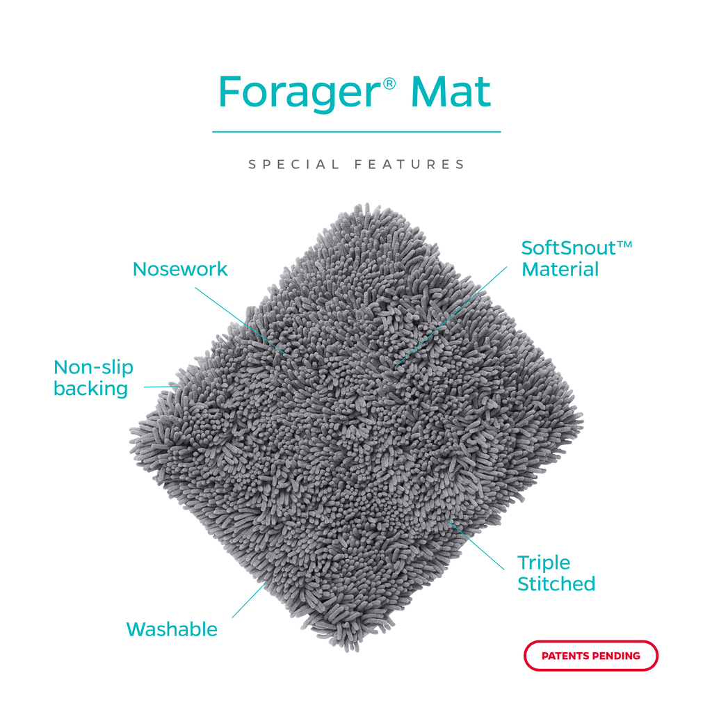 Pet Parents® - Forager® Mat Snuffle Mat for Dogs w/SoftSnout™ - Dog.Dog.Cat.