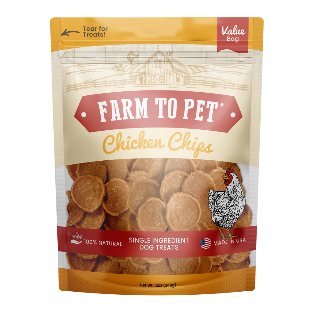 Farm to Pet - Chicken Chips - Dog.Dog.Cat.