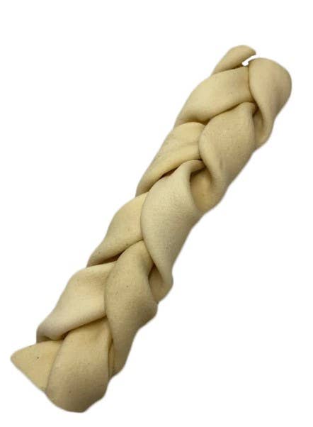 Braided Beef Cheek - 12 Inch - Dog.Dog.Cat.