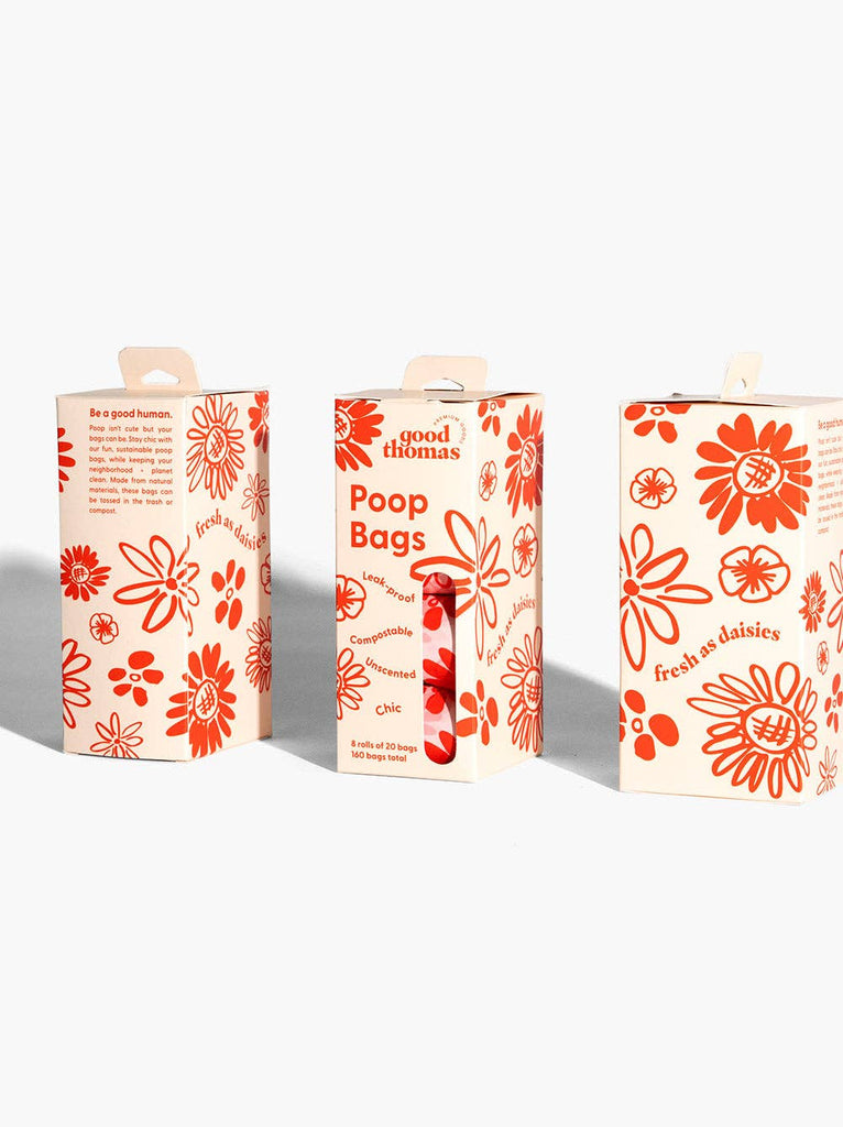 Good Thomas - Fresh as Daisies Poop Bags (1 Box) - Dog.Dog.Cat.
