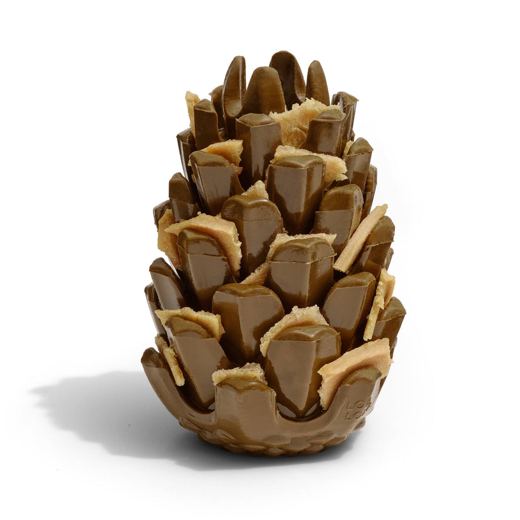 Loblolly Pinecone Puzzle Toy - Dog.Dog.Cat.