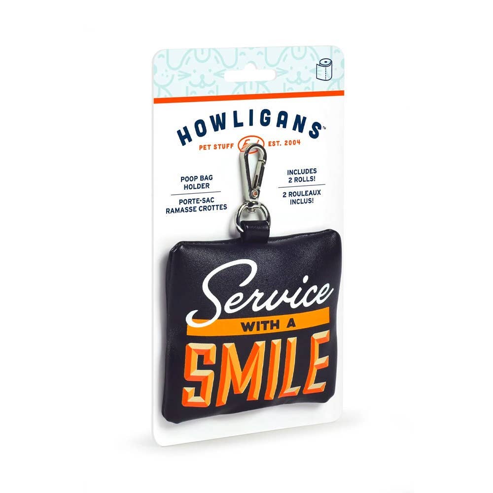 Fred & Friends - Howligans - Poop Bag - Smile - Dog.Dog.Cat.