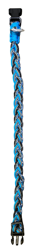 Dog Dog Cat Paracord Dog Collar-Blue Combo - Dog.Dog.Cat.