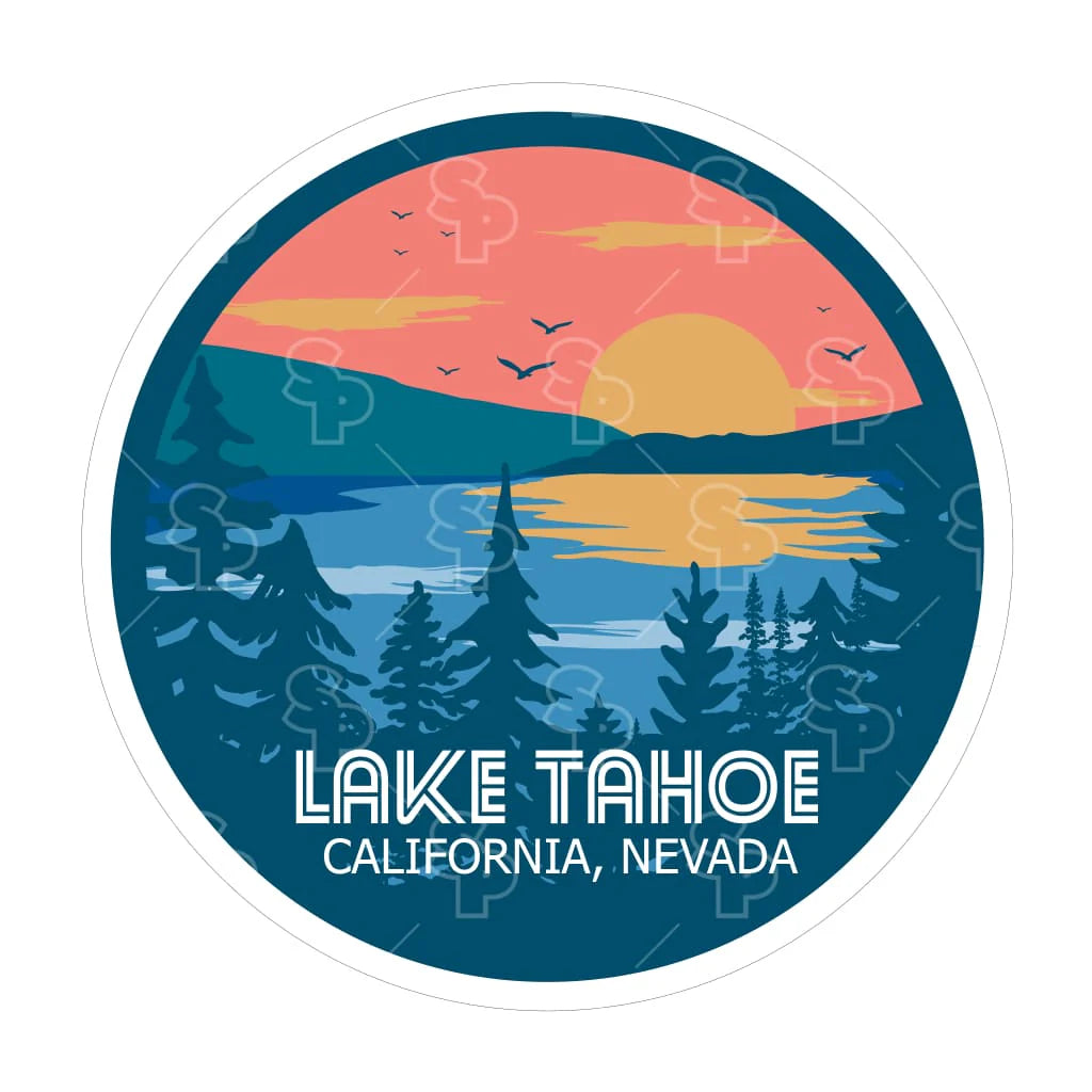 Sticker Pack Sticker SM-Lake Tahoe Sun Birds : SM - Dog.Dog.Cat.
