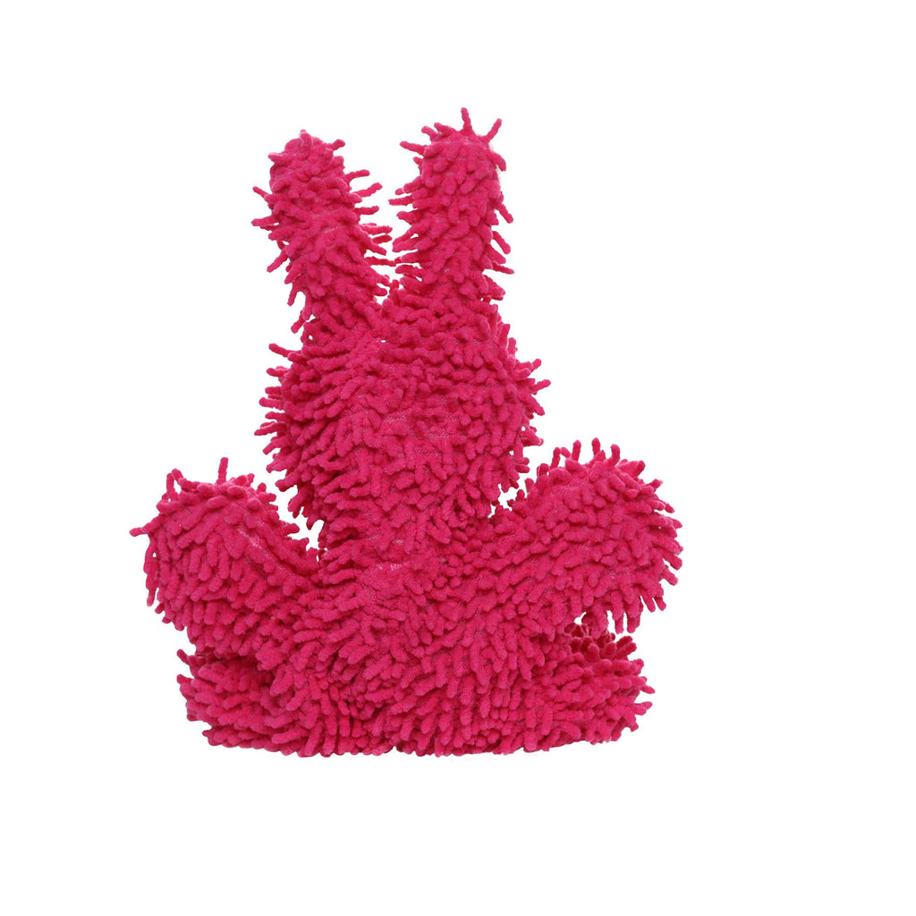Tuffy Dog Toys - VIP Products - Mighty Jr Microfiber Ball Rabbit, Durable, Squeaky Dog Toy - Dog.Dog.Cat.