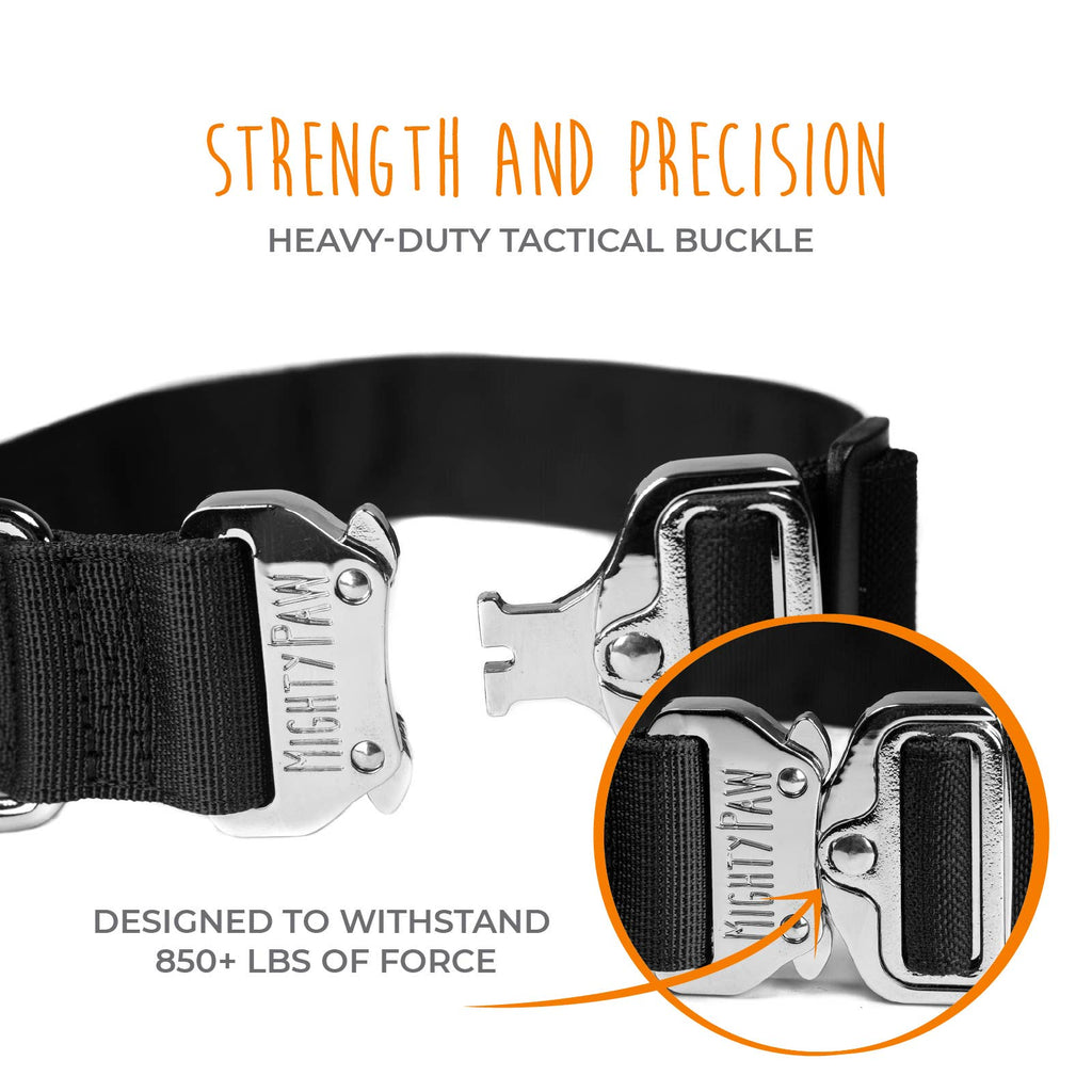Mighty Paw - Tactical Dog Collar - Dog.Dog.Cat.