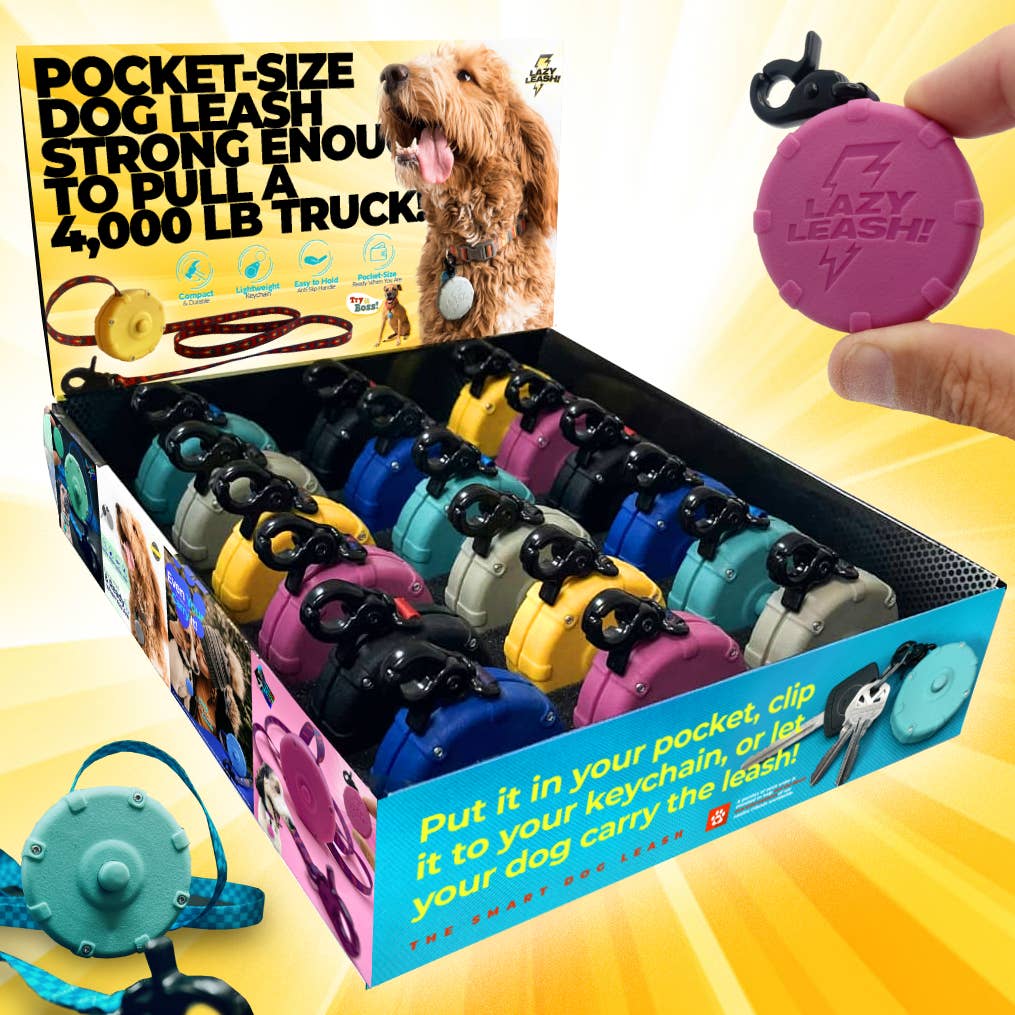 Lazy Leash! - LAZY LEASH! ⚡️ Mini Power Leash! - Dog.Dog.Cat.