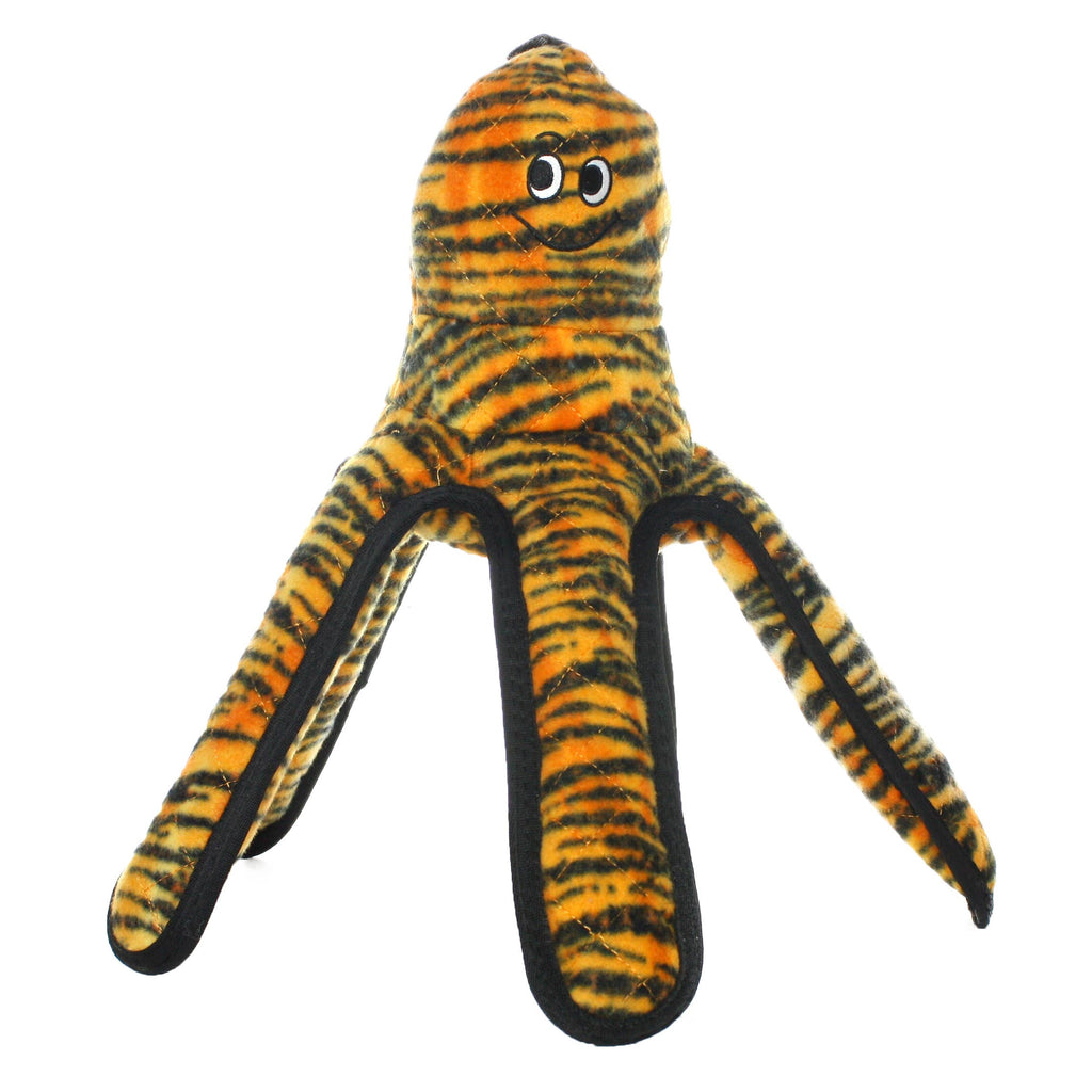 Tuffy's Mega Octopus Durable Tough Squeaky Dog Toy - Dog.Dog.Cat.