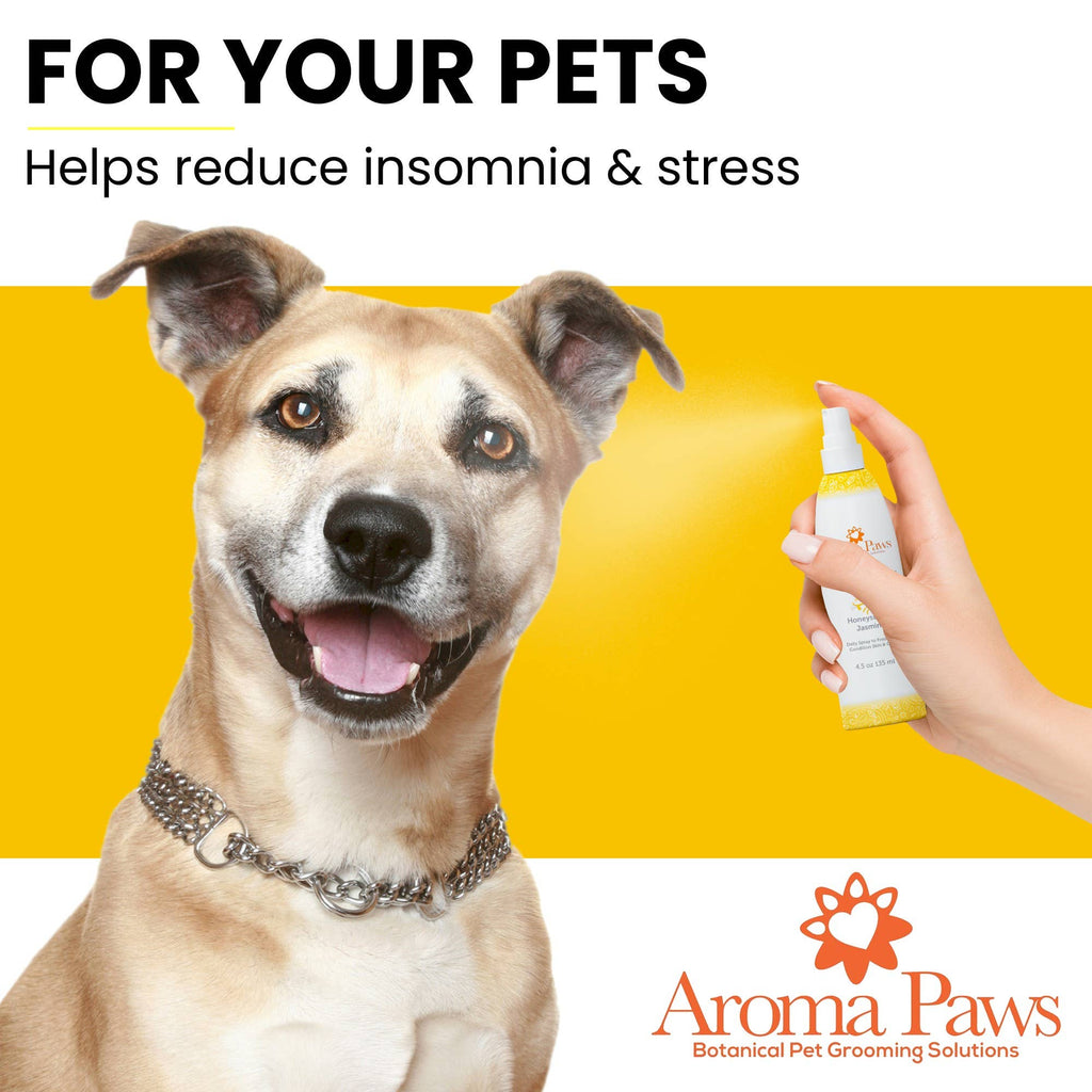 Aroma Paws - 4.5 Oz Repellent and Dog Coat Spray Collection - Dog.Dog.Cat.