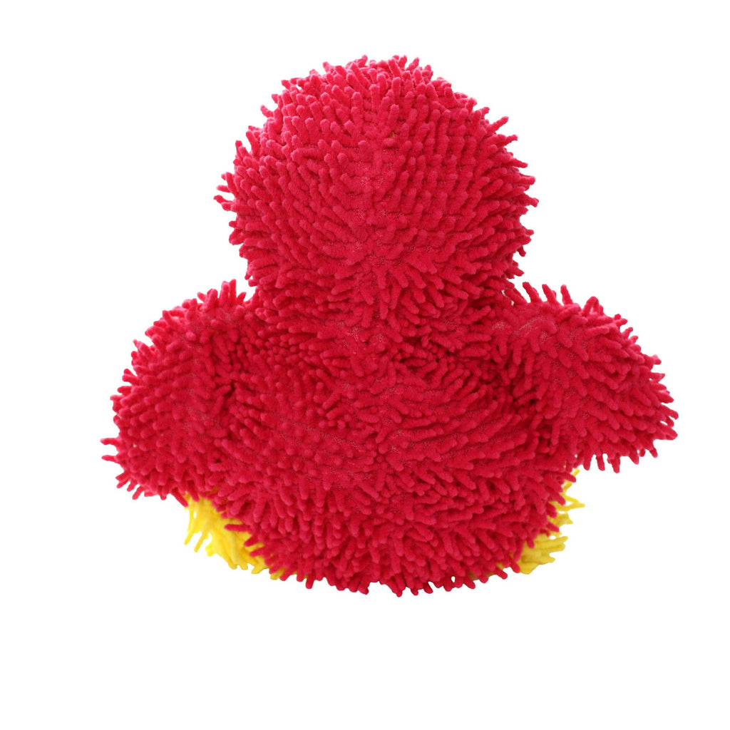 Tuffy Dog Toys - VIP Products - Mighty Microfiber Ball Med Penguin, Durable, Squeaky Dog Toy - Dog.Dog.Cat.