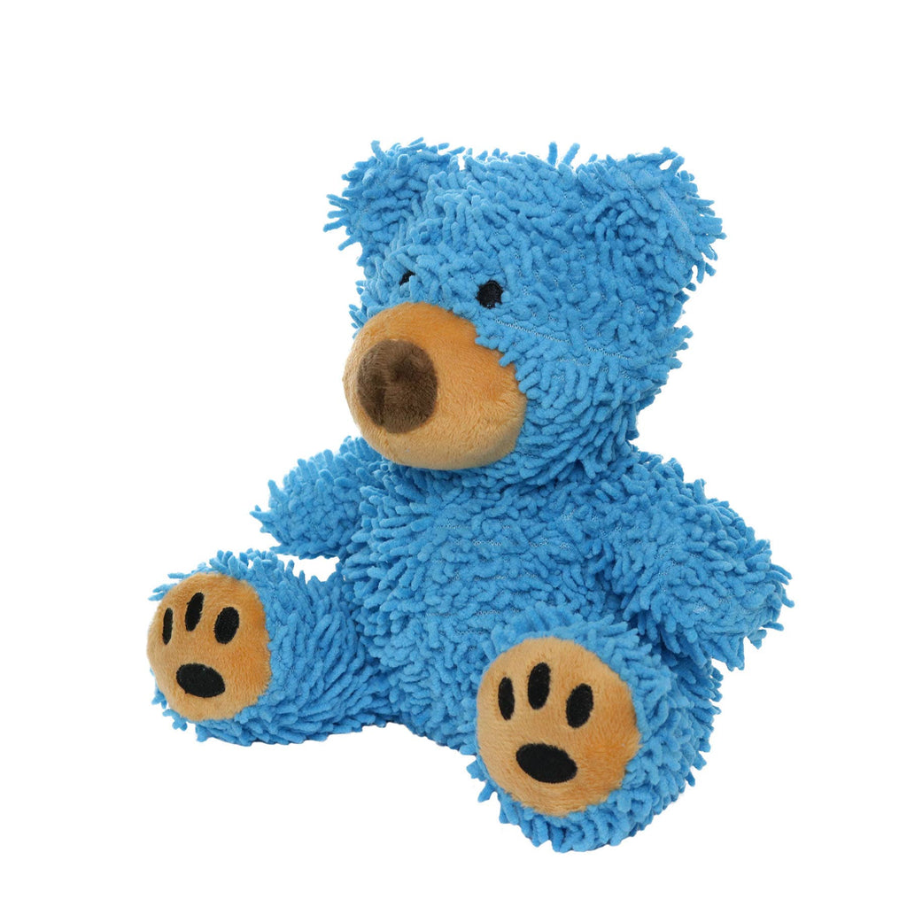 Tuffy Dog Toys - VIP Products - Mighty Microfiber Ball - Bear, Durable, Squeaky Dog Toy - Dog.Dog.Cat.