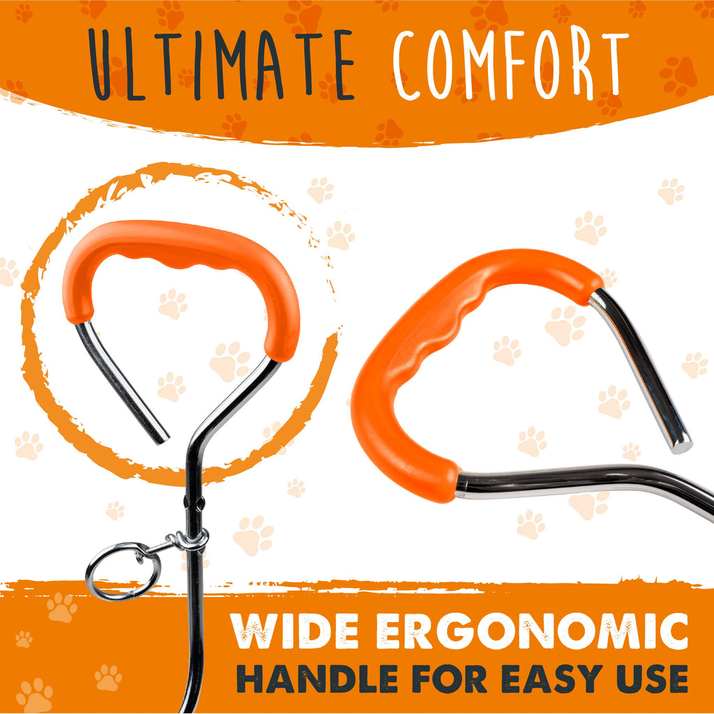 Mighty Paw - Durable Dog Tie Out Stake for Secure Outdoor Play - Dog.Dog.Cat.