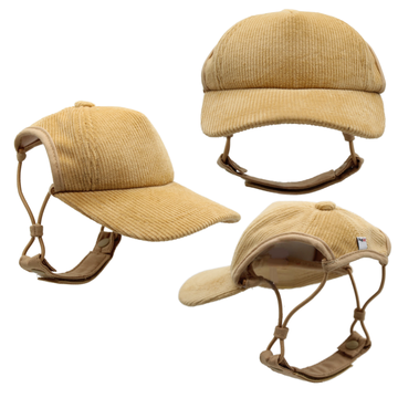 Blank Corduroy Hats l Corduroy Cap for Dogs - Dog.Dog.Cat.