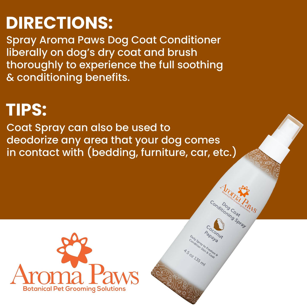 Aroma Paws - 4.5 Oz Repellent and Dog Coat Spray Collection - Dog.Dog.Cat.