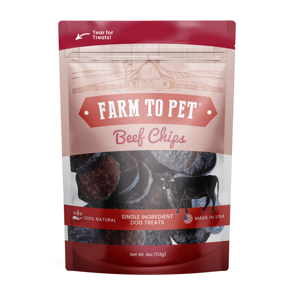 Farm to Pets - Beef Chips Dog Treats - Dog.Dog.Cat.