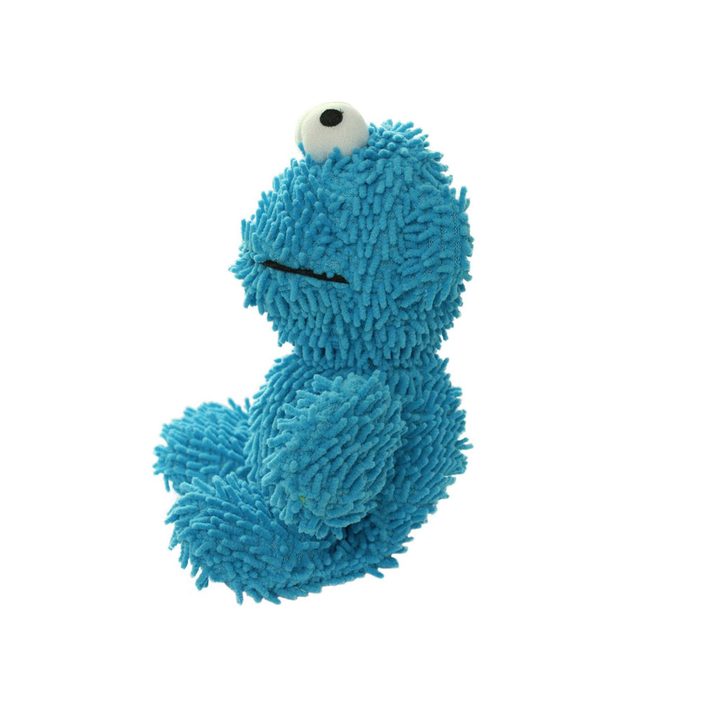 Tuffy Dog Toys - VIP Products - Mighty Microfiber Ball Med Monster, Durable, Squeaky Dog Toy - Dog.Dog.Cat.