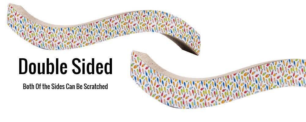 ThoozyPet Shallow Wave Cat Scratcher - Dog.Dog.Cat.