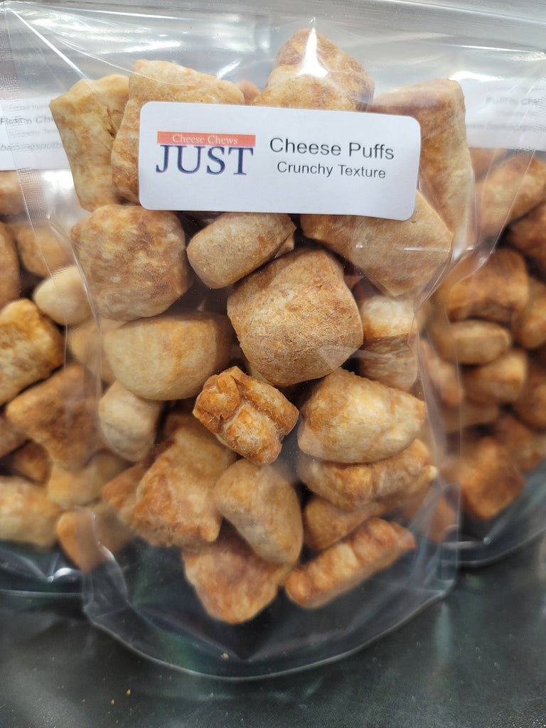 Cheese Puffs 1 Lbs Bulk (microwaved nuggets) - Dog.Dog.Cat.