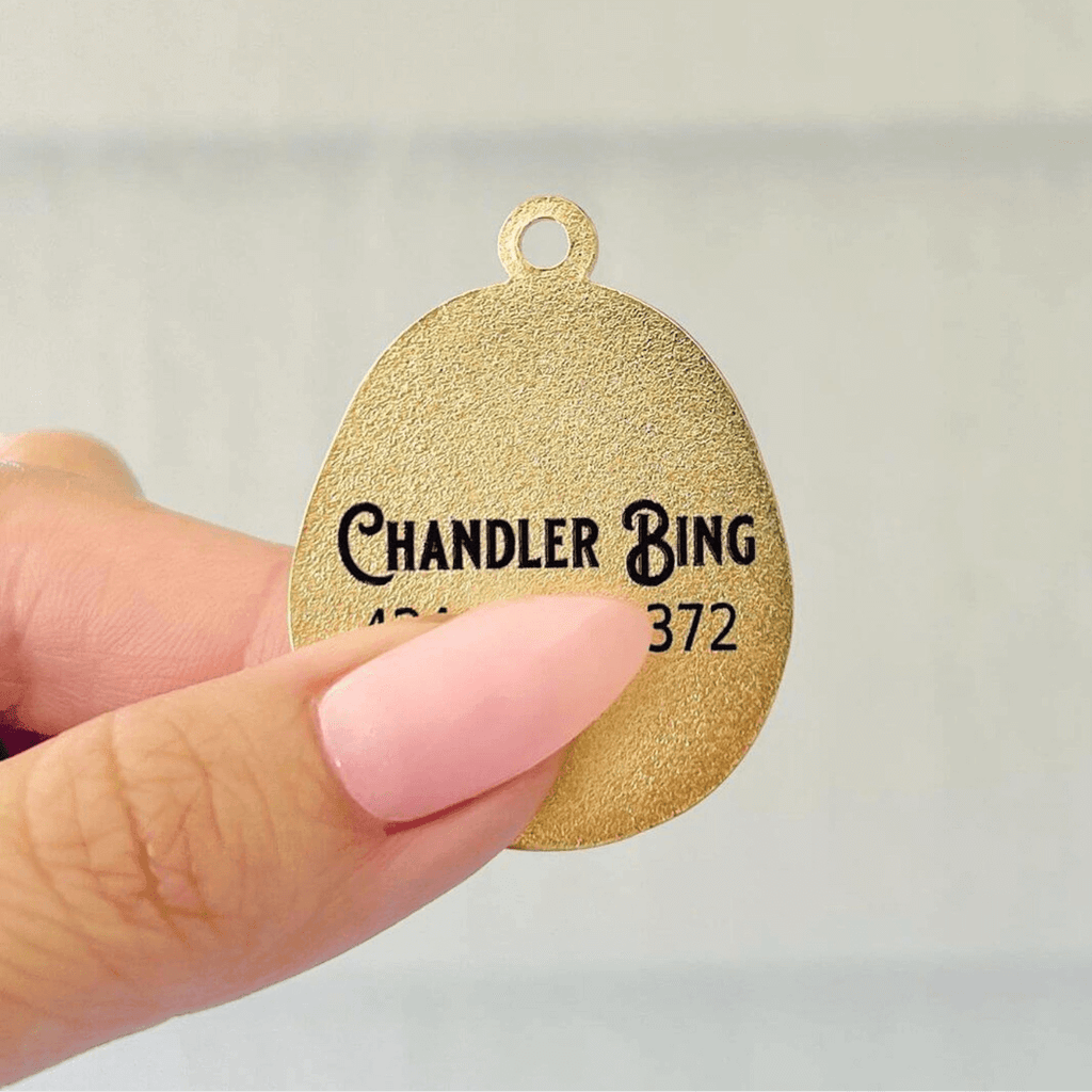 Tamagotchi Dog Pet ID Tag - Dog.Dog.Cat.