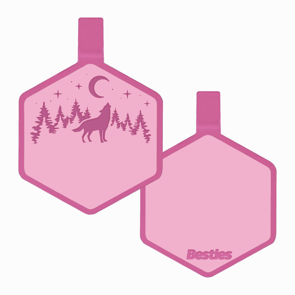Besties Pets - Stay Wild Silicone ID Tag - Dog.Dog.Cat.