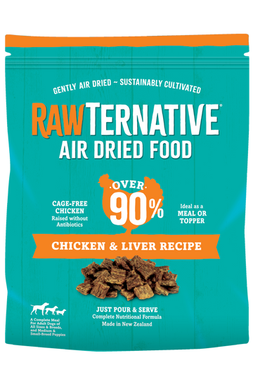 RawTernative Air Dried Dog Food - Beef Organ, Chick Liver, Lamb Organ - Dog.Dog.Cat.
