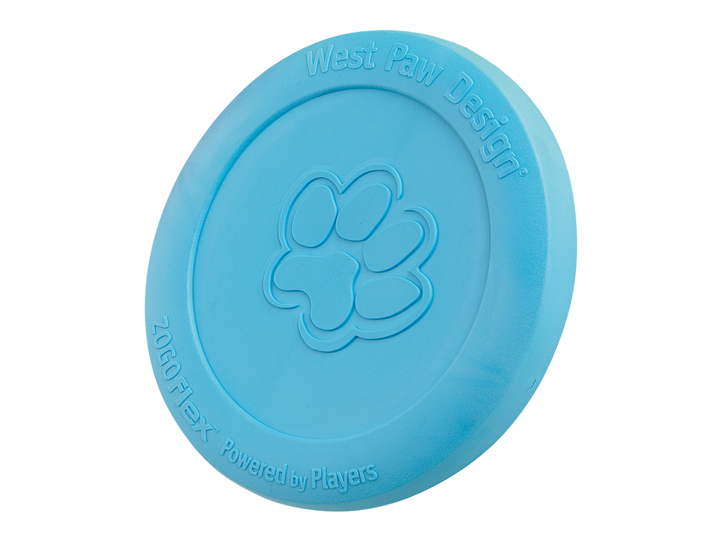 West Paw Zogoflex - Zisc® Flying Disc Fetch Dog Toy - Dog.Dog.Cat.