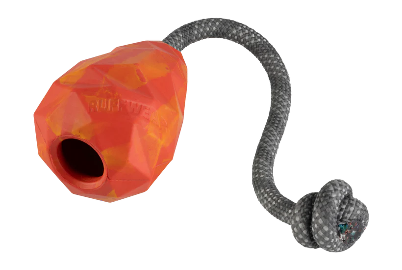 Ruffwear Huck-a-Cone™ Interactive, Natural Rubber Throw Toy - Dog.Dog.Cat.