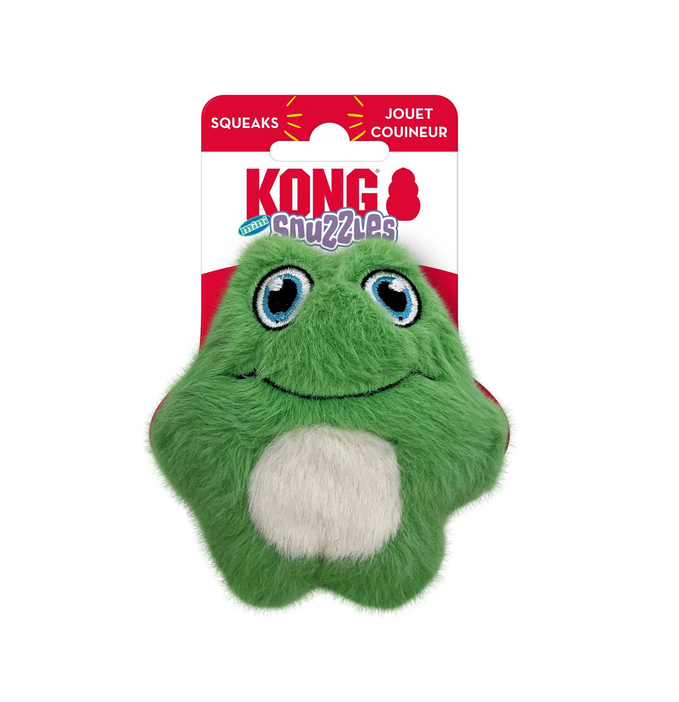 KONG® Snuzzles Mini Animal Dog Plush Toy - Dog.Dog.Cat.