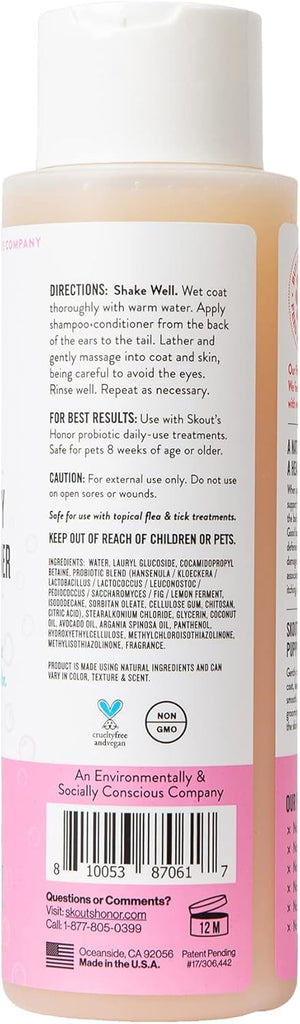 Skout's Honor Probiotic Shampoo+Conditioner Puppy - Dog.Dog.Cat.