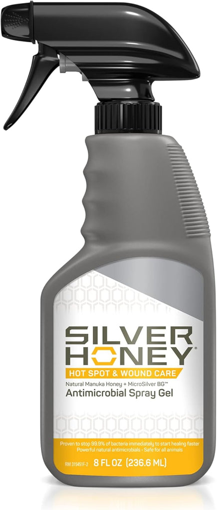 The Missing Link Hot Spot Spray-Silver Honey : 8 fl oz. - Dog.Dog.Cat.