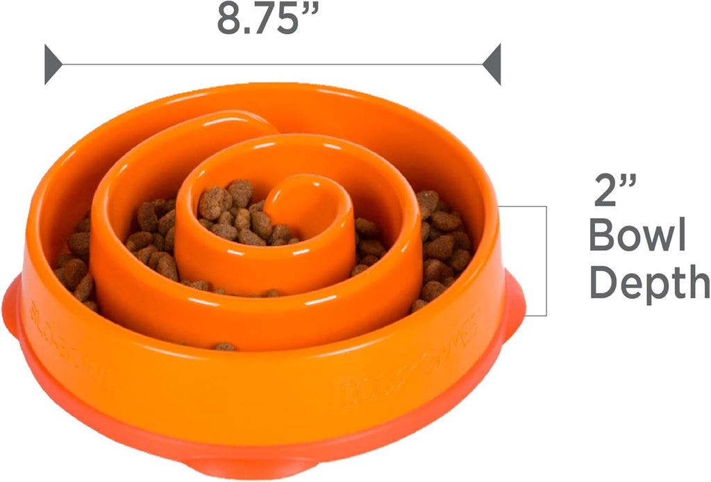 Outward Hound Fun Feeder Slow Bowl – Durable Interactive Pet Feeding Toy for Dogs - Dog.Dog.Cat.