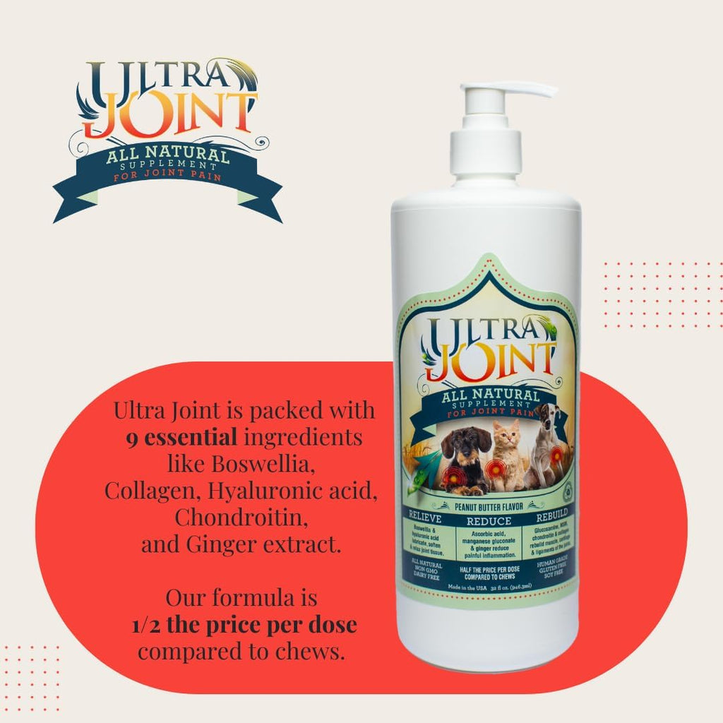 Ultra Oil Skin  Coat Supplement - Joint : 16 oz - Dog.Dog.Cat.