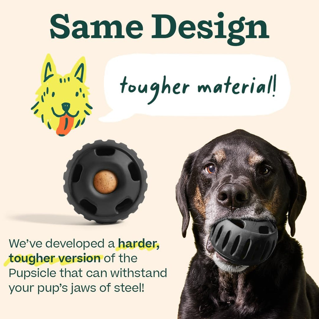 WOOF Power Chewer Pupsicle - Durable Dog Toys for Aggressive Chewers - Easy to Clean - Dog.Dog.Cat.