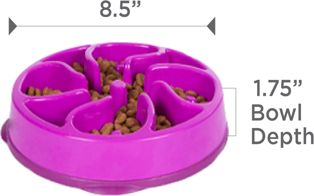 Outward Hound Fun Feeder Interactive Dog Bowl for Slow Feeding and Mealtime Enrichment - Dog.Dog.Cat.