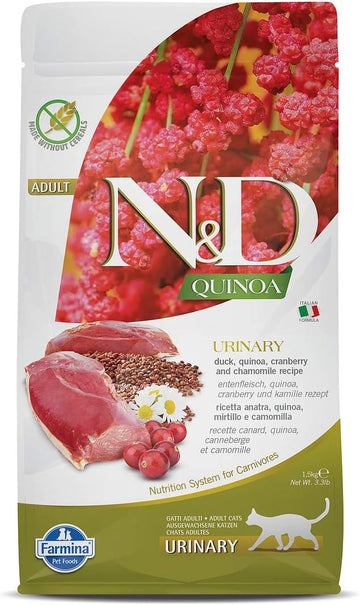 Farmina Dry Cat Food-Duck Urinary : 3.3 LB - Dog.Dog.Cat.