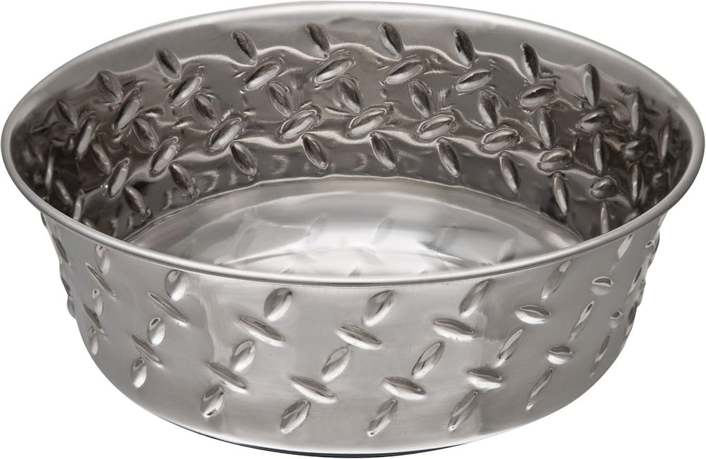 Loving Pet Diamond Plated Bowl - Dog.Dog.Cat.