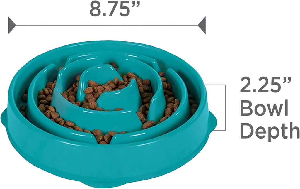 Outward Hound Fun Feeder Interactive Slow Feeder Bowl for Dogs - Dog.Dog.Cat.