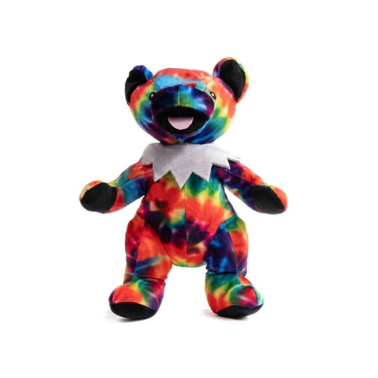 Grateful Dead Bear Tie Dye Dog Toy - Dog.Dog.Cat.