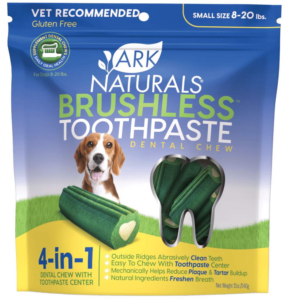 Ark Natural Brushless-Toothpaste : SM MED 12oz - Dog.Dog.Cat.
