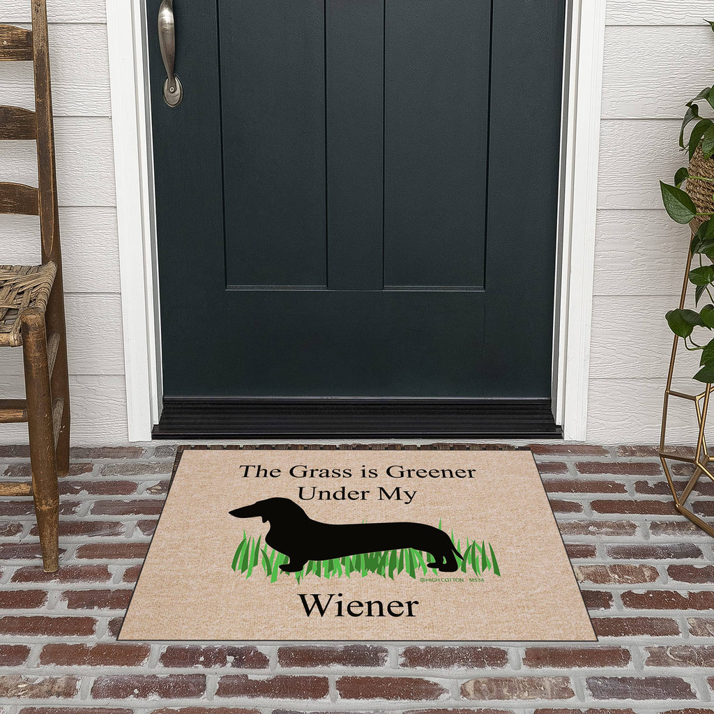 Grass Is Greener Mat - Dog.Dog.Cat.