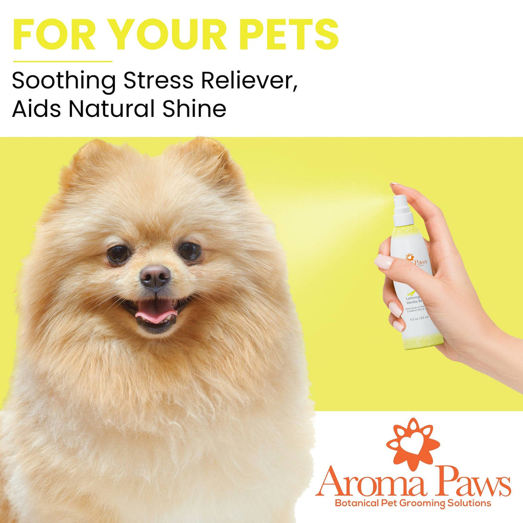 Aroma Paws - 4.5 Oz Repellent and Dog Coat Spray Collection - Dog.Dog.Cat.