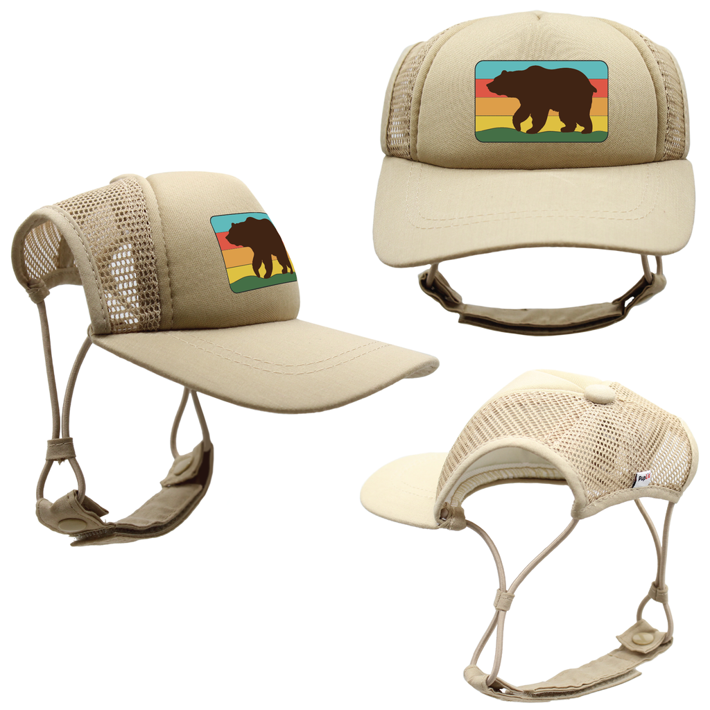 Bear Standard Lake Tahoe | Trucker Hat for Dogs - Dog.Dog.Cat.