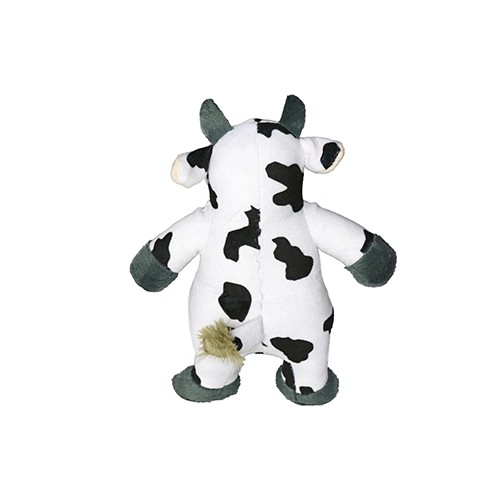 Mighty Jr Angry Animals Mad Cow, Plush, Squeaky Dog Toy - Dog.Dog.Cat.